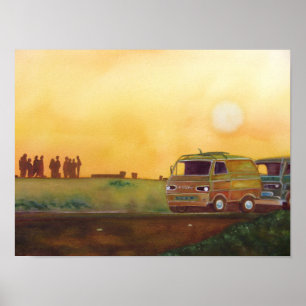 Póster Get in the van!