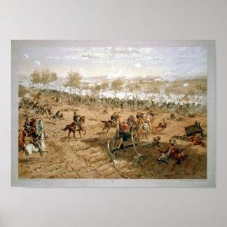 Póster Gettysburg 1-3 julho 1863