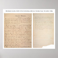 Gettysburg Endereço Nicolay Copy (1863)