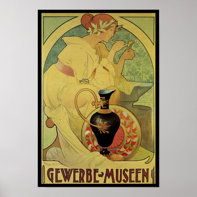 Póster Gewerbe Musee (Frente)