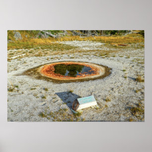 Poster Geyser Econômico, Parque Nacional de Yellowstone