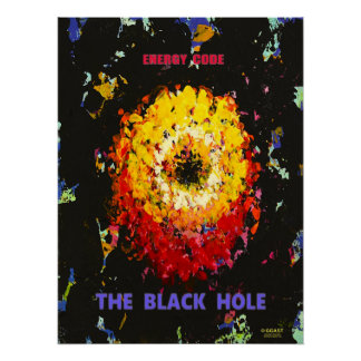 Póster GGAST - O Buraco Negro - 20"x 26,67" Poster Brilha