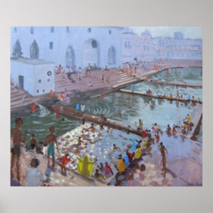 Póster Ghats Rajasthan de Pushkar