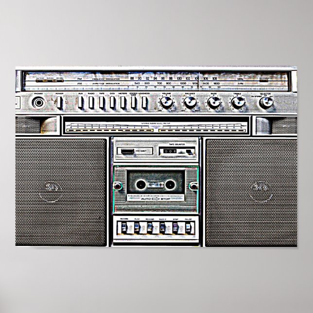 PÓSTER GHETTO BLASTER (Frente)