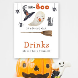 Poster Ghost de aquarela - Bebidas
