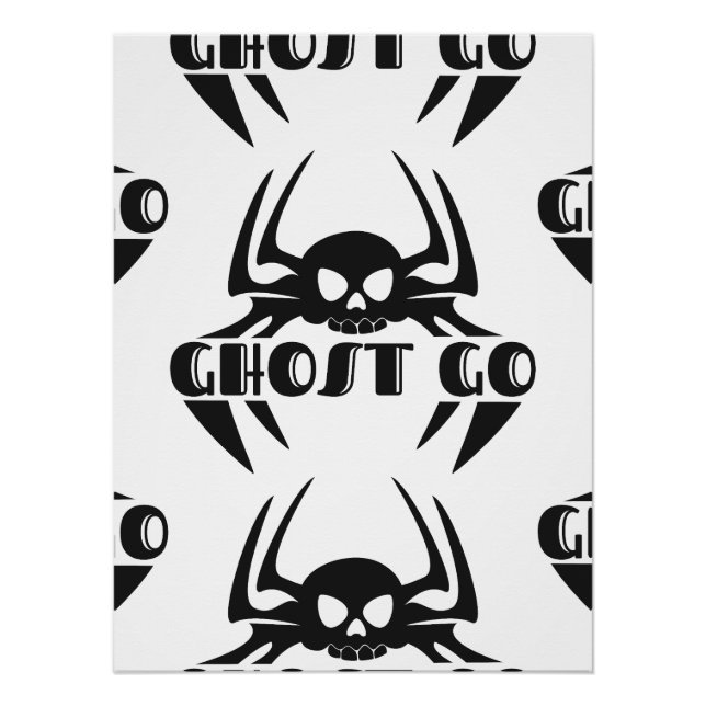 Póster Ghost Go Spooky Season (Frente)