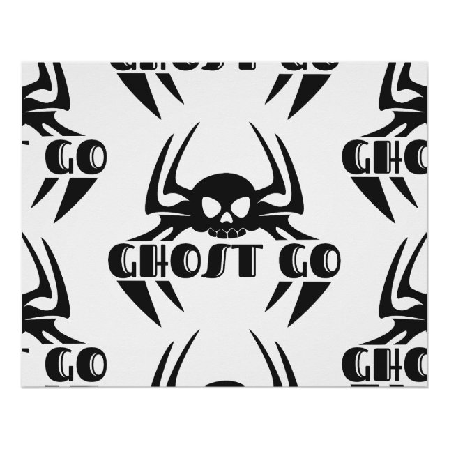 Póster Ghost Go Spooky Season (Frente)