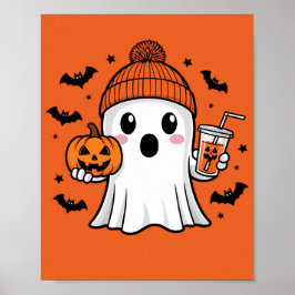 Poster Ghost Halloween bonito