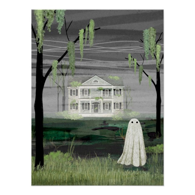 Póster Ghost House (Frente)