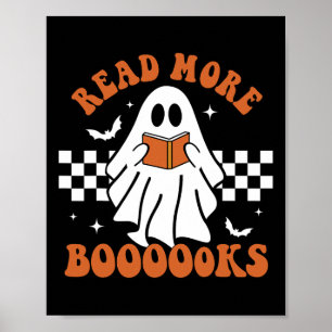 Poster Ghost Leia Mais Livros Divertidos Professora Hal