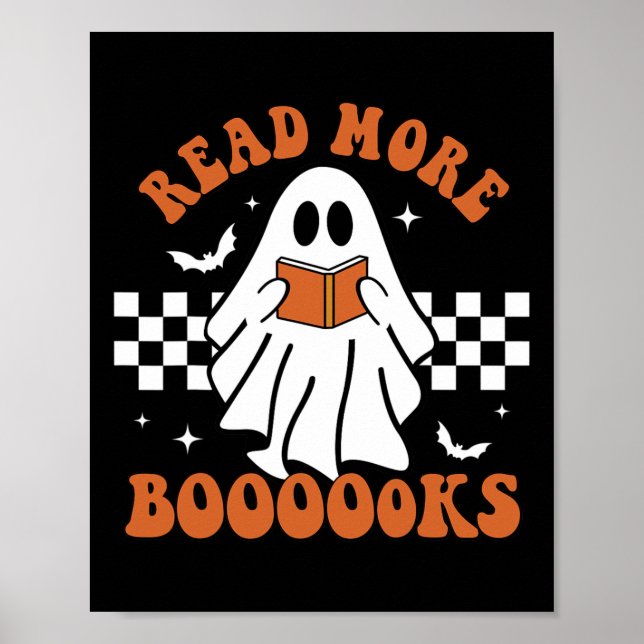 Poster Ghost Leia Mais Livros Divertidos Professora Hal (Frente)