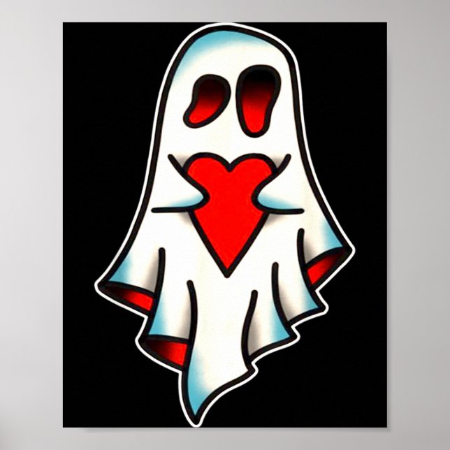 Poster Ghost Lover Heart  (Frente)