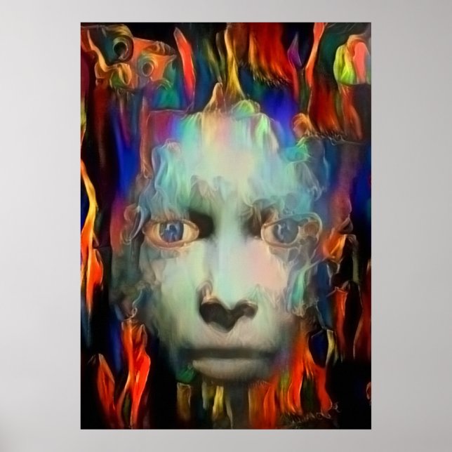 Poster Ghost portrait (Frente)