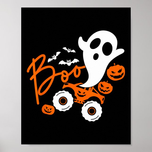 Poster Ghost Rider Monster Halloween Pumpkin (Frente)