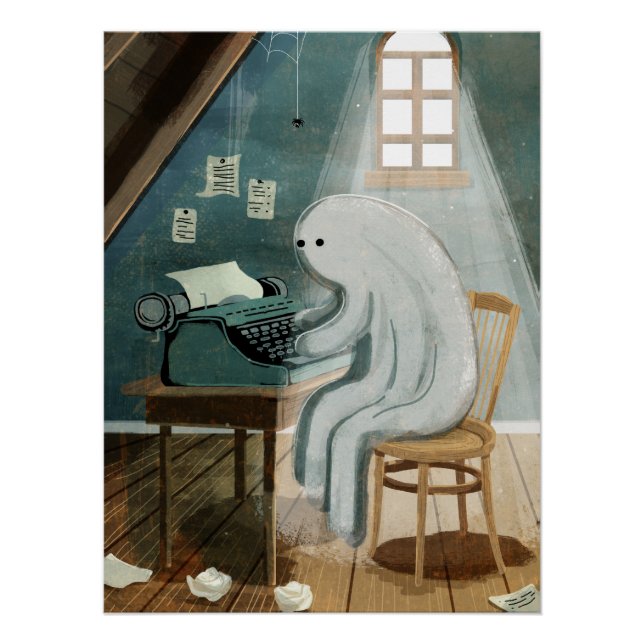 Póster Ghost Writer (Frente)