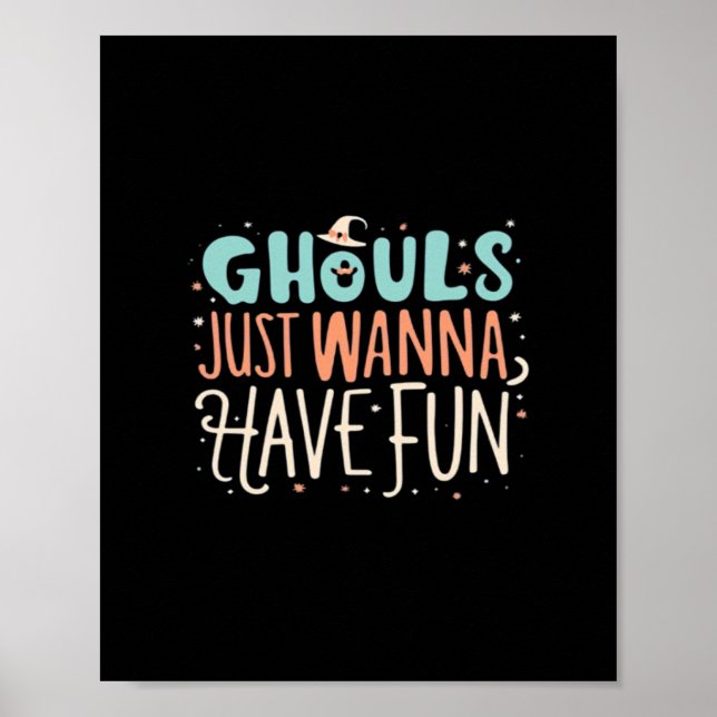 Poster Ghouls Só Quer Divertir-Se Com As Víblias (Frente)