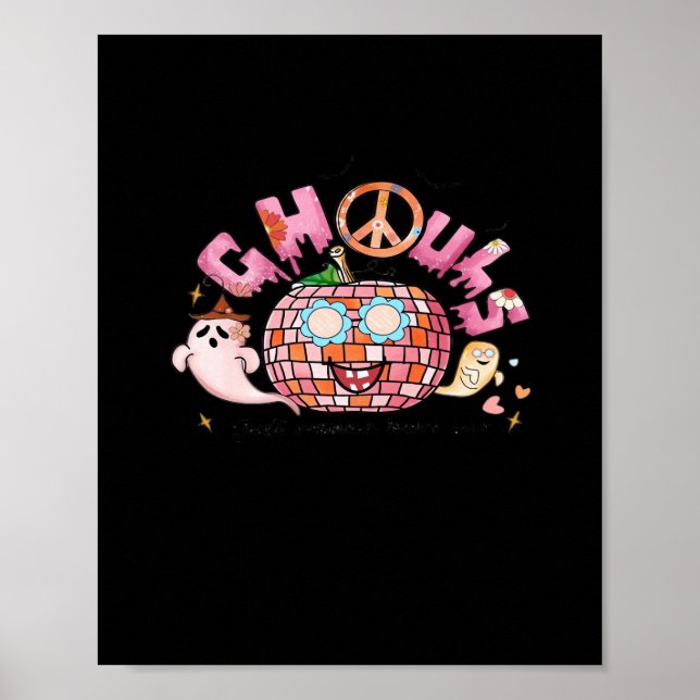 Poster Ghouls Só Quer Ter Sublimação Divertida (Frente)