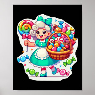 Poster Giant Candy Land Game Crew Candy Land Costumes Adu
