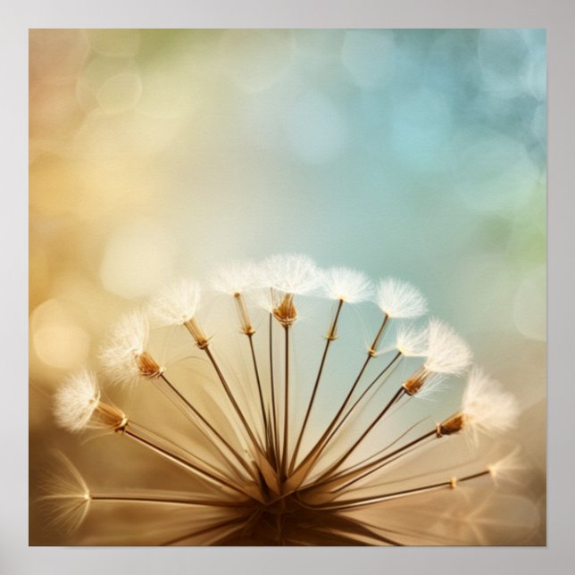 Poster Giant Dandelion Dreams III (Frente)