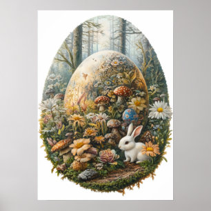 Poster Giant Easter Egg Fantasy Wall Art