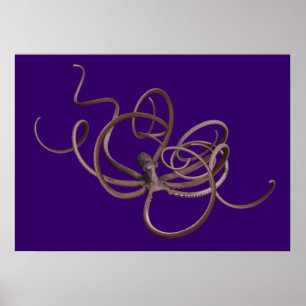 Póster Giant Kraken