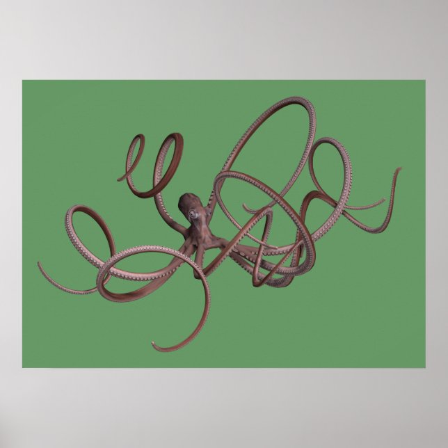 Poster Giant Kraken (Frente)