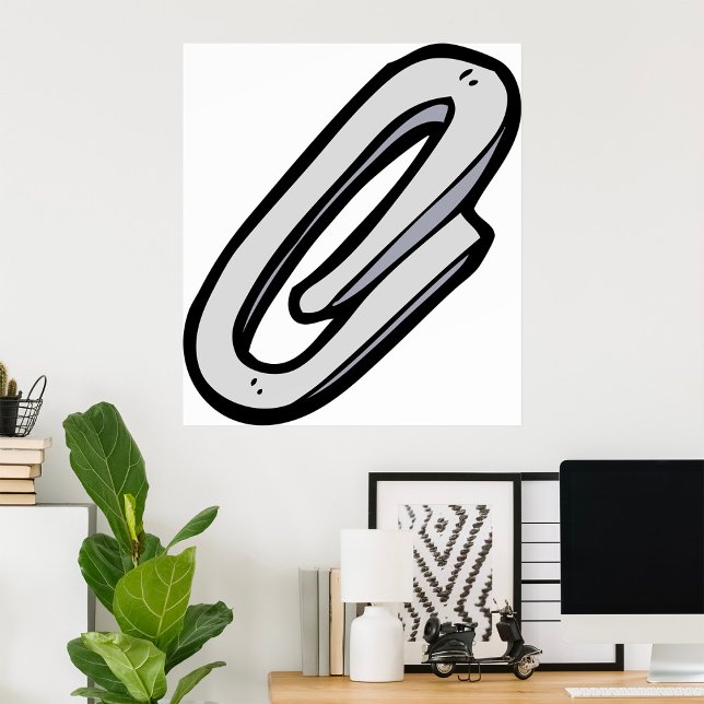 Poster Giant Paperclip (Criador carregado)