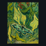 Poster Giant Peacock Moth, 1889, por Vincent van Gogh<br><div class="desc">Vincent van Gogh - Giant Peacock Moth,  1889. Vincent Willem van Gogh (1853-1890) foi um pintor holandês do Posto-impressionista que se tornou,  postumamente,  uma das figuras mais famosas e influentes da história da arte ocidental.</div>
