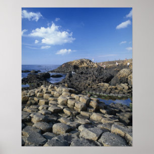 Poster Giants Causeway, County Antrim, Norte