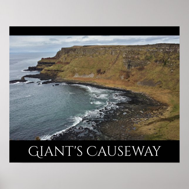 Poster Giant's Causeway Irlanda (Frente)