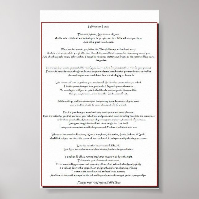 Poster Gibraltar On Love (Frente)