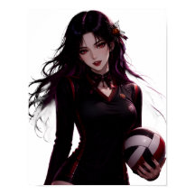 Gidagi fitness Anime Garota Volei Halloween.