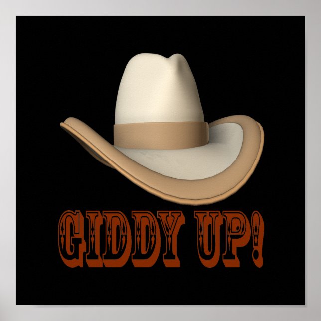 Póster Giddy Up (Frente)
