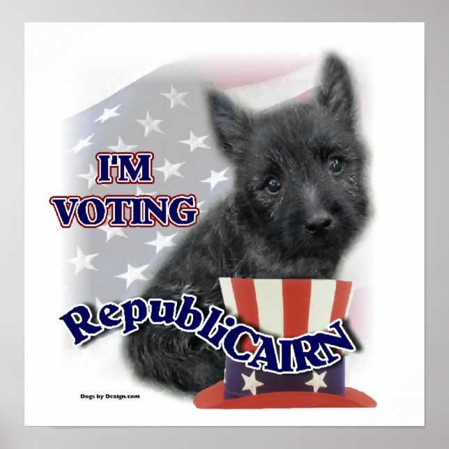 Póster Gifts de Cairn Terrier (Frente)