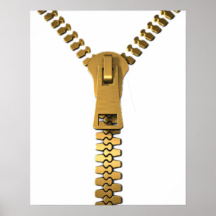 Poster gigante 16x20 do Zipper "