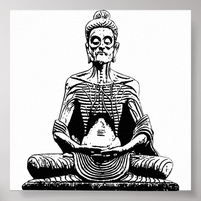 Poster gigante Buda faminto (Frente)