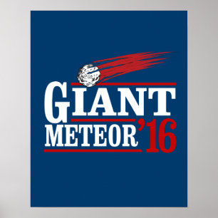 Póster Gigante Meteor 2016