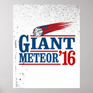 Póster Gigante Meteor 2016