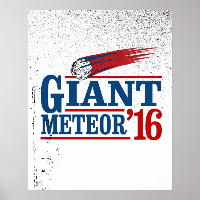 Póster Gigante Meteor 2016 (Frente)
