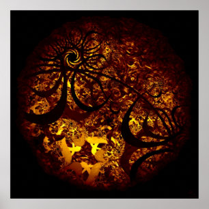 Poster Gigante vermelho