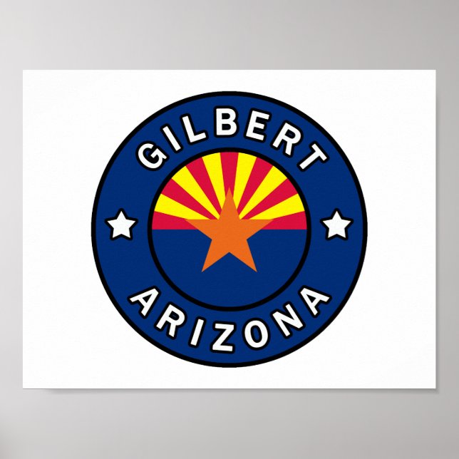 Poster Gilbert Arizona (Frente)