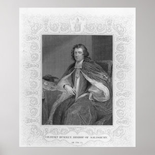 Póster Gilbert Burnet, Bishop de Salisbúria