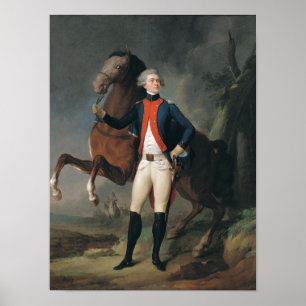 Poster Gilbert Motier Marquês de la Fayette, 1788