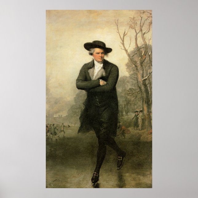 Poster Gilbert Stuart O Patrocinador William Grant Retrit (Frente)