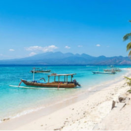 Poster Gili Trawangan Island Paradise Beach Wall Art