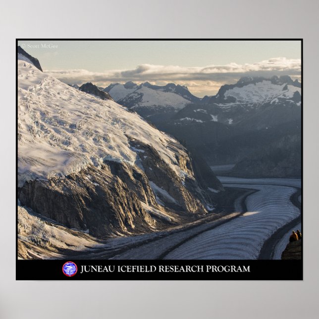 Póster Gilkey Trench como o Sol se põe (Frente)