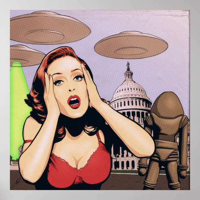 Poster Gillian Anderson (Frente)