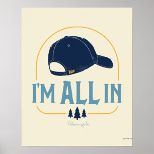 Poster Gilmore Girls Estou Todo No Chapéu De Luke
