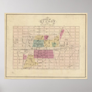 Póster Gilroy, Califórnia