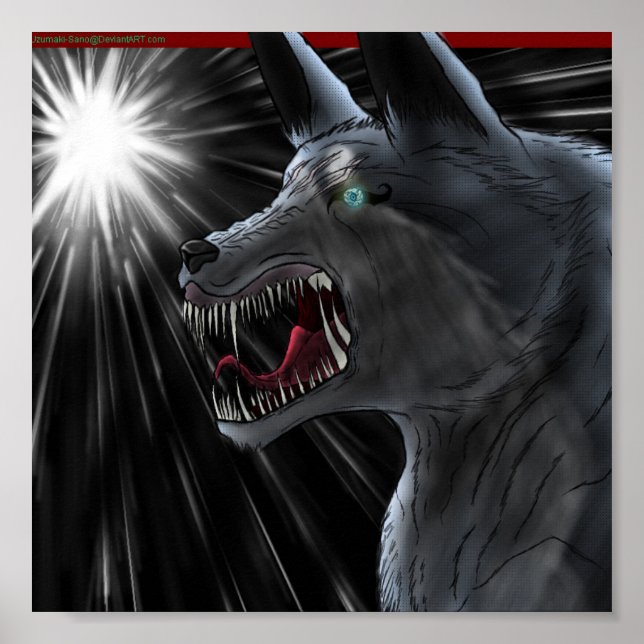 Póster Gin - Criação de LavaLamp. (Frente)